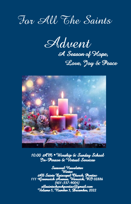 Advent Newsletter 2022- Cover